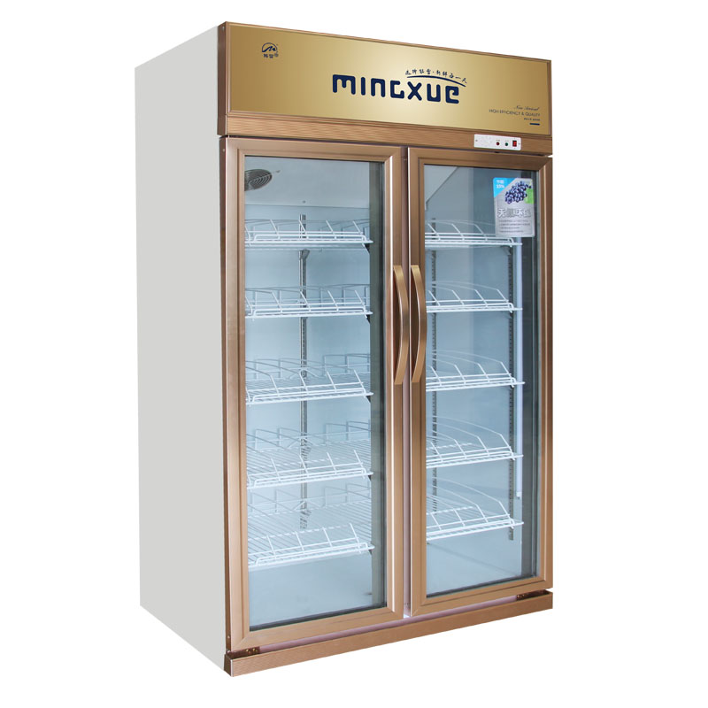 铭雪单双门饮料柜冰箱商用冷柜立式冷藏展示柜保鲜柜啤酒冰柜冰箱