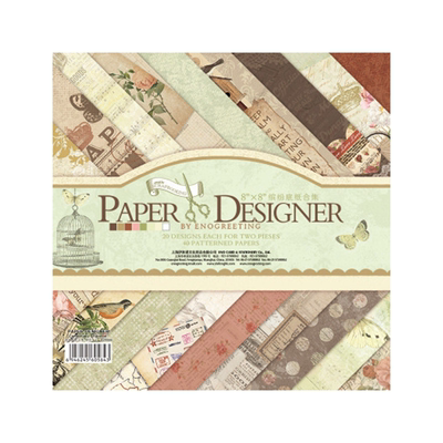 8寸复古手帐scrapbookDIY相册diy