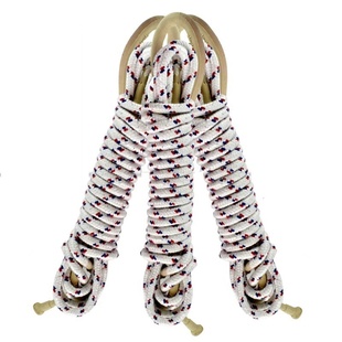 新健长绳5米 跳大绳长跳绳多人跳8米儿童棉纱学生10米4米集体加粗