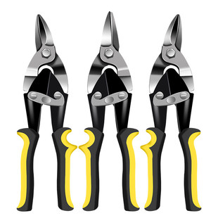 剪刀工业多功能剪铁皮强力龙骨集成吊顶专用手工剪子电工钢铝扣板