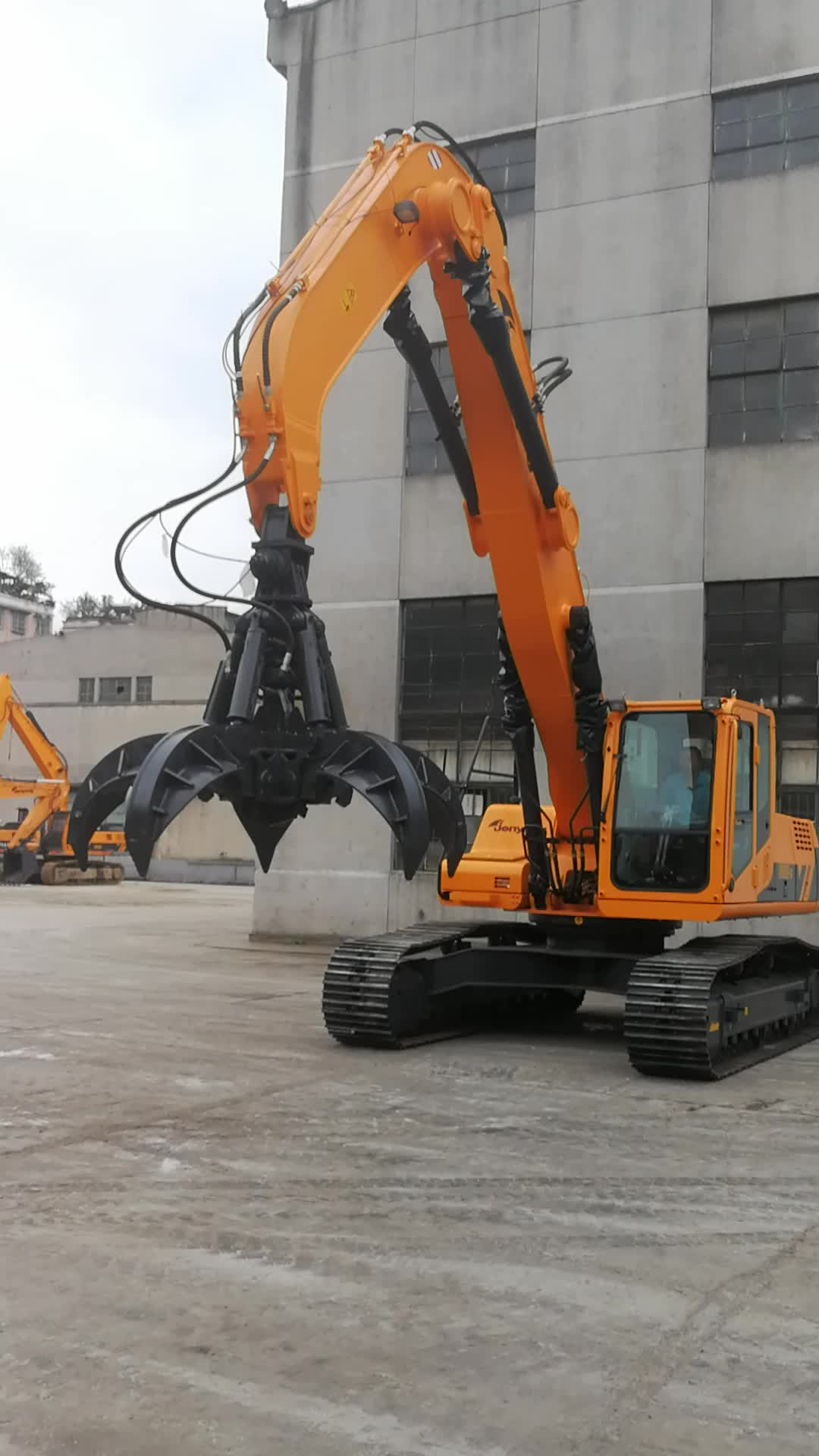 Material Handling Equipment Jy645gd Electric Scrap Handler Excavator