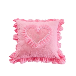 抱枕女生可爱睡觉心形公主流行靠枕套子单件抱枕套可含芯床头靠垫