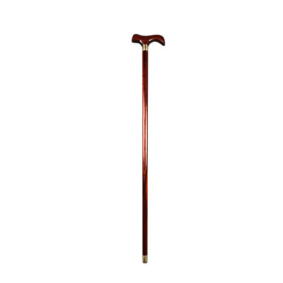 防滑紫檀红木头绅士进口文明棍