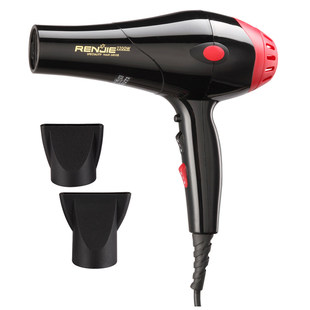 人杰发型师专用 发廊大功率吹风机 hu发速干2200W学生宿舍吹风筒