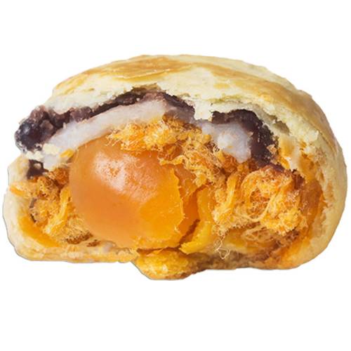 馅中馅手工蛋黄酥纯麻薯糕点心雪媚娘肉松低甜月饼Q心中秋送礼盒