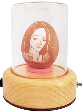 刻字发光许愿灯小摆件照片定制