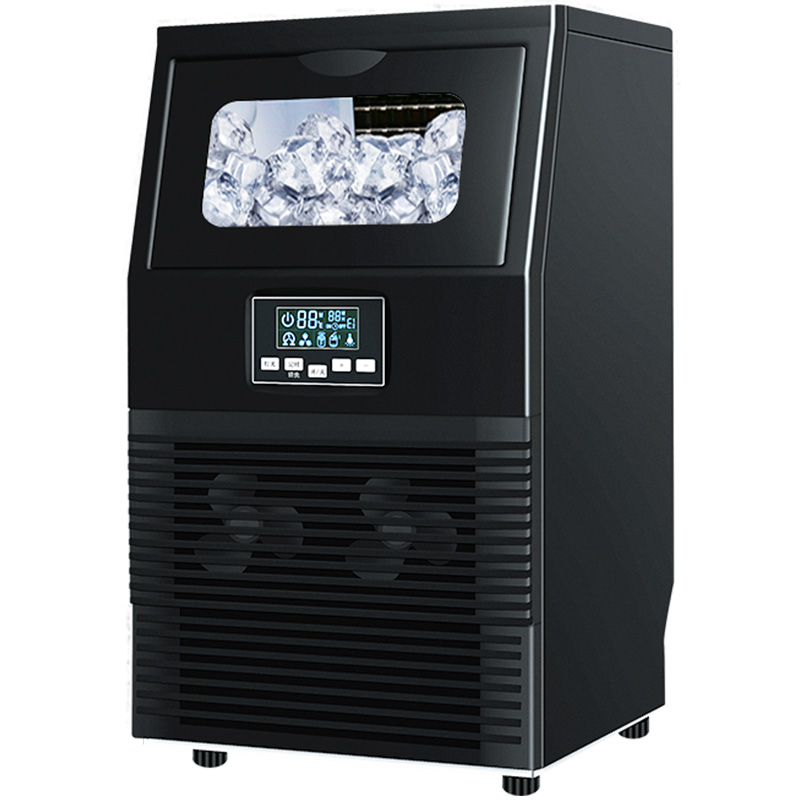 Hicon惠康惠康制冰机40/55/75KG商用奶茶店小型大型方冰块制作机