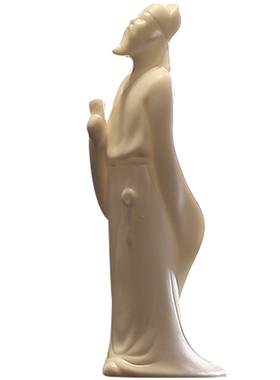 摆件李白人物办公室桌面禅意