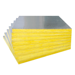 华美玻璃棉板铝箔棉板风管保温棉墙体阳光房吊顶填充隔音吸音隔热