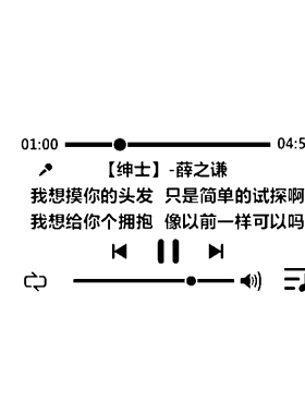 薛之谦自制镂空歌词宿舍拍照墙贴