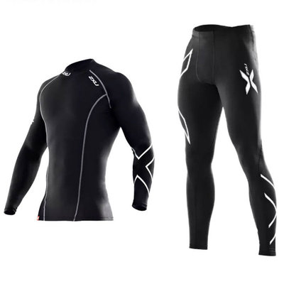 跑步速干衣吸汗健身服压缩裤训练