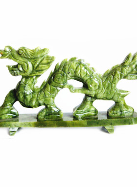 青龙玉石材办公室家居装饰工艺品