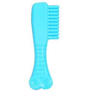 宠物玩具洁齿磨牙牙刷玩具中小型犬狗狗用橡胶牙刷训犬耐咬玩具