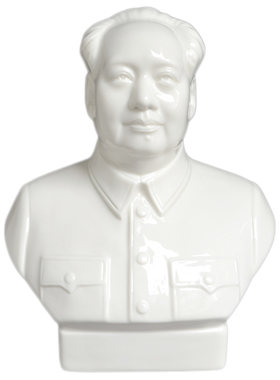 毛主席半身像毛泽东雕像陶瓷摆件
