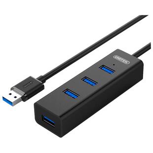 优越者快速usb分线器3.0集线器一拖四usb扩展hubUSB3.0HUBhub延长线台式外接供电typec拓展坞适用电脑笔记本