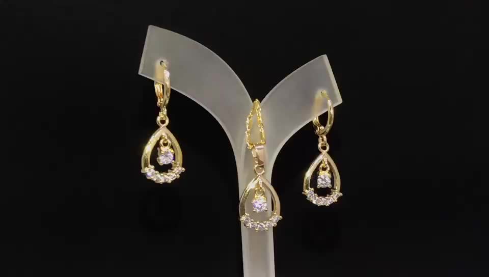 Wholesale 22k Dubai Crystal Saudi Gold Jewelry Set Price Buy Saudi