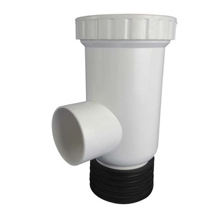 110排水管件75变50加长伸缩节三通接头伸缩接三头通PVC配件带螺口