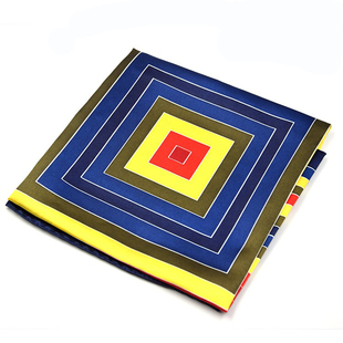 航空涤纶丝东航空姐丝巾大方巾银行商务百变装饰品职业装围巾60cm