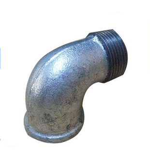 镀锌管件 内外牙弯头内外丝弯头螺纹镀锌弯头4分6分1寸DN15 20 25