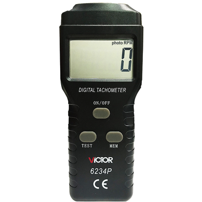 胜利转速表VC6235P/VC6236P测速表测速仪接触非接触两用式线速表
