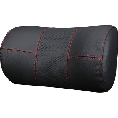 真皮汽车头枕记忆棉座椅靠枕颈椎