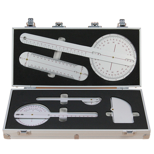 康复器材骨科OT评定肢体医用角度尺子关节活动度测量尺量角器范围