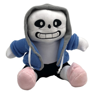 传说之下毛绒玩具Undertale Sans布娃娃游戏周边儿童礼物公仔玩偶