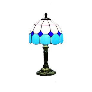 东南亚台灯欧式蒂芙尼客厅书房婚庆礼品台灯卧室床头手工编辑灯具