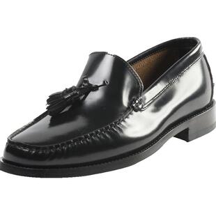 ESTATE意大利进口时尚男士商务皮鞋流苏乐福鞋一脚蹬休闲皮鞋7009