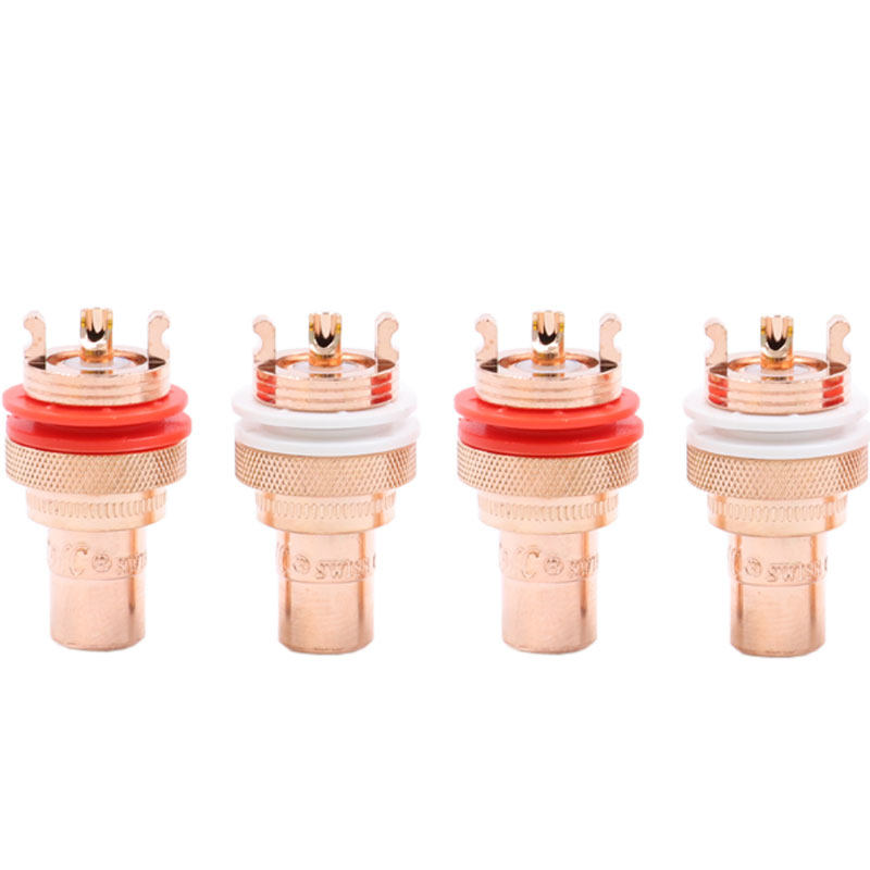 美国CMC 858S-CUR 纯紫铜水晶接线柱 喇叭接线柱 发烧音频香蕉座