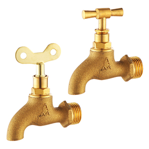 正品埃美柯黄铜拖布池龙头502加厚铜芯4分水龙头简易式拖把池龙头