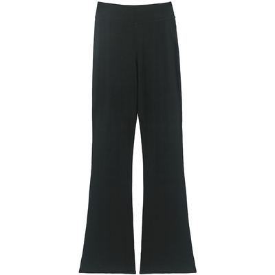 微喇叭形体薄款显瘦打底瑜伽裤