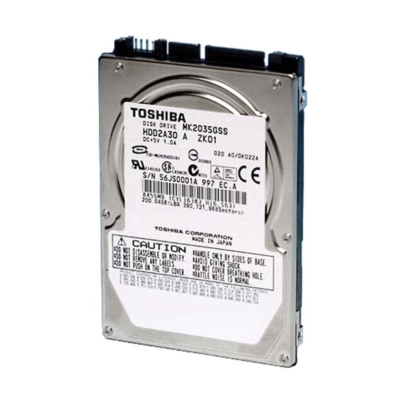 全新 东芝SATA串口 200g MK2035GSS 笔记本硬盘 车载用