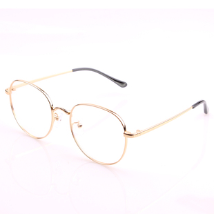 法兰斯顿纯钛女款超轻半框眼镜框女士细框镂空简约高端镜框2267