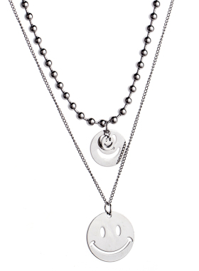 ins配饰双层2022年新款锁骨链