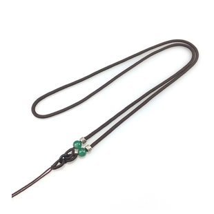 调节吊坠挂绳简约黑红黄翡翠和田玉器黄金佩饰项链挂绳男女毛衣线