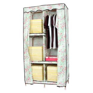 简易布衣柜组装儿童单人宿舍小孩学生小号出租房用小户型收纳防尘