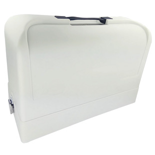 老式缝纫机手提箱PVC防尘塑料收纳箱防蛀便携电动木衣车底座马达