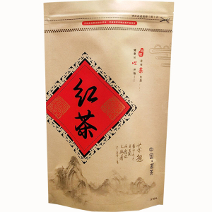 牛皮纸铝箔密封袋大红袍拉链袋红茶加厚封口袋乌岽单丛茶叶包装袋
