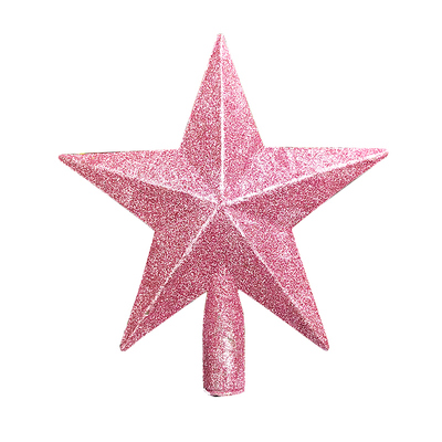 圣诞树配件树顶星五角星