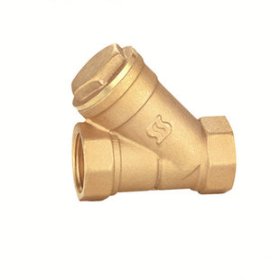 全铜加厚暖气管道水管空调阀门增压泵y型过滤除污器免拆洗6分1寸