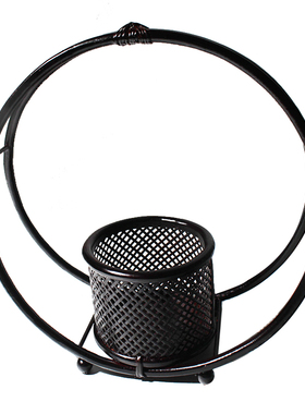 竹编花器复古方形工艺品竹制篮子