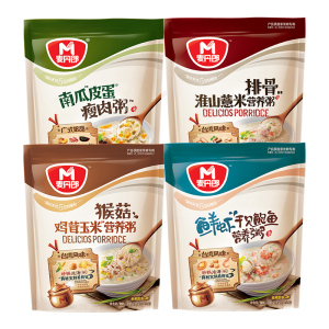 早餐速食粥冻干粥速食学生懒人免煮即食方便冲泡皮蛋瘦肉代餐