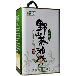 赣江有机茶油2L铁通礼盒装