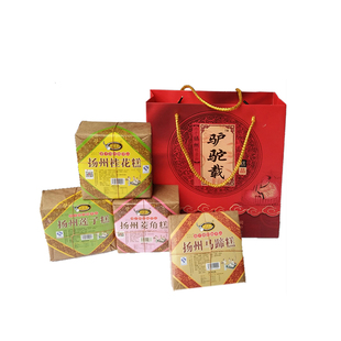 扬州东关街特产传统糕点驴驼载桂花糕菱角莲子马蹄糕