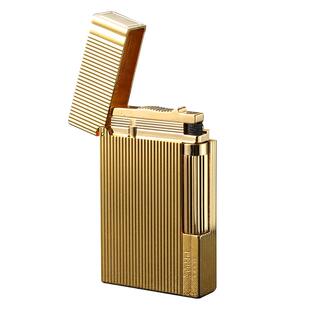 S.dubtnt法国都柏特充气高档朗声打火机纯黄铜精品声音清脆