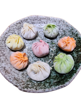 温州苍南口味 鲜肉猪肉小笼包 小吃美食 方便速食早餐小包子