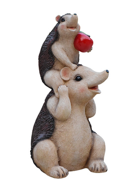 户外园林景观玻璃钢庭院仿真动物