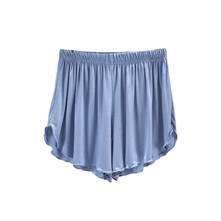 莫代尔棉短裤女外穿夏季大码加肥加大睡裤外穿百搭宽松显瘦休闲裤