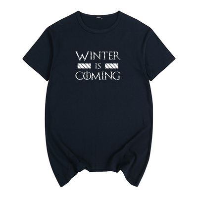 Game of Thrones Winter is Coming 权力的游戏 男女 短袖 T恤
